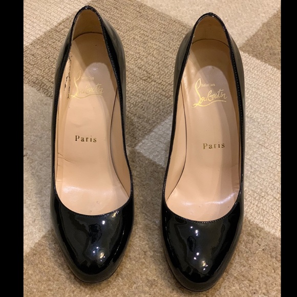Christian Louboutin Simple Patent 85mm Pumps - Picture 2 of 8